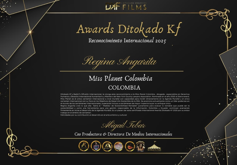 Regina Angarita en un retrato profesional