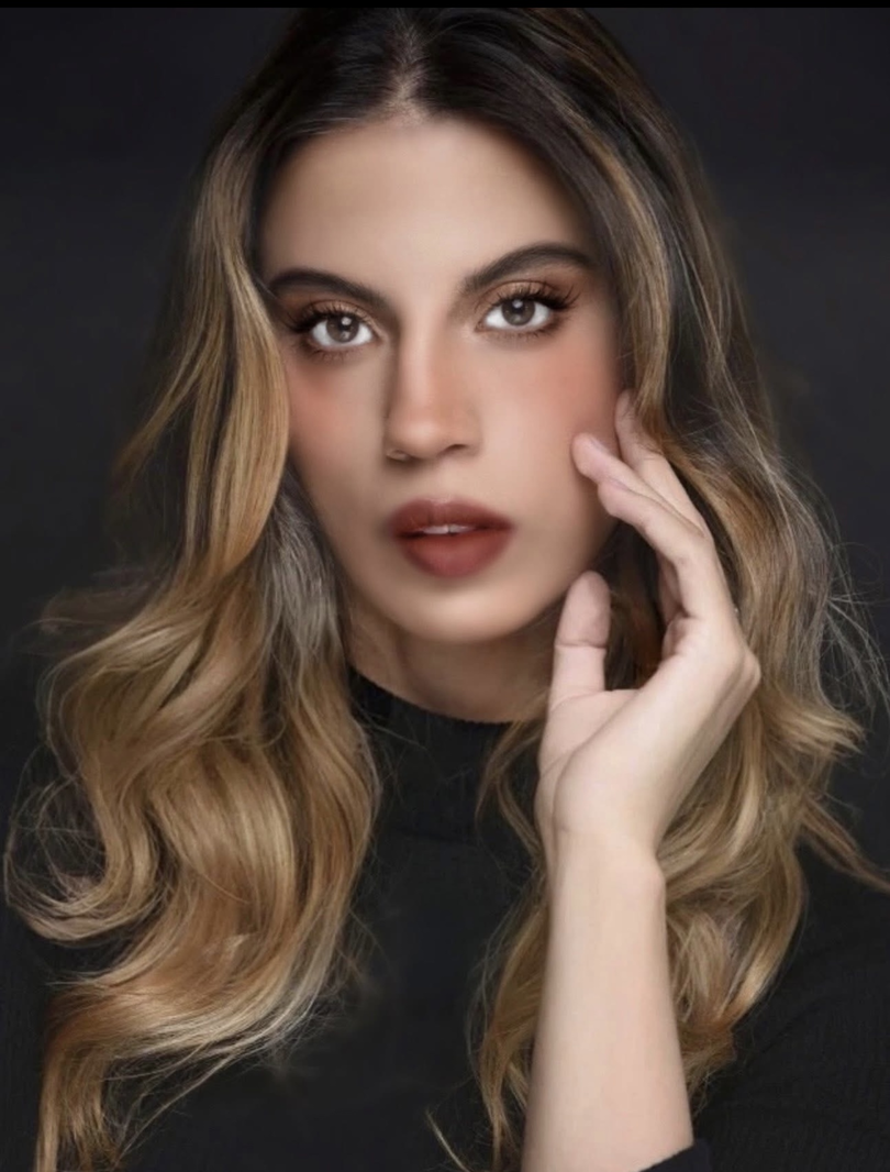 Regina Angarita en un evento diplomático